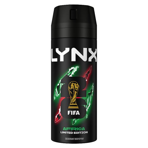 Lynx Bodyspray Africa 150ml pack shot