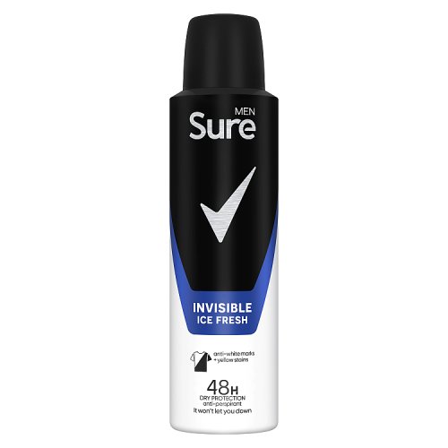 Sure Men Invisible Ice Fresh 150ml pack shot