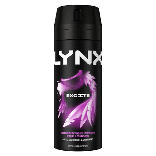 Lynx Bodyspray Excite 150ml pack shot