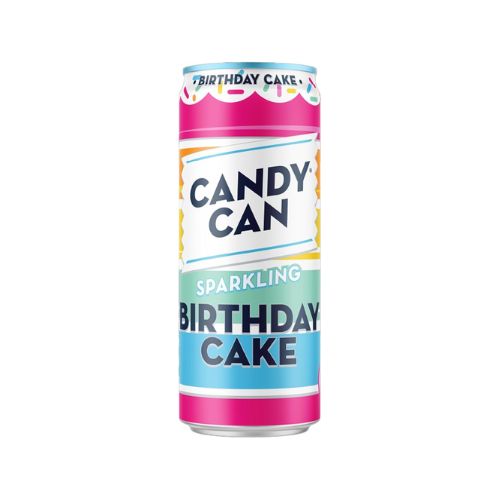 Candy Can Birthday Cake 330ml pack shot