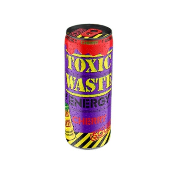 Toxic Waste Sour Cherry Energy 500ml pack shot