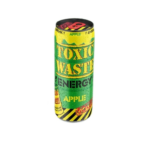 Toxic Waste Sour Apple Energy 500ml pack shot