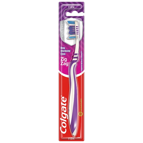 Colgate Zig Zag Firm Toothbrush 1s pack shot