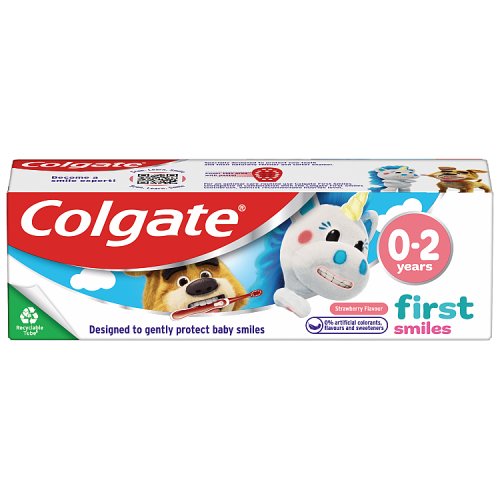 Colgate Toothpaste Kids Fruit 0-2Yrs 50ml pack shot