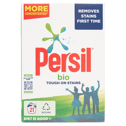 Persil Washing Powder Bio 21W 1.05kg pack shot