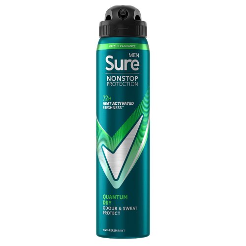 Sure Men Apa Non Stop Quantum Dry 250ml pack shot
