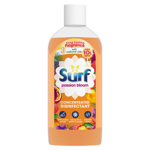 Surf Concentrated Disinfectant Passion Bloom 240ml pack shot