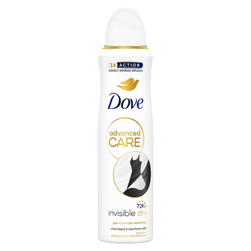 Dove Woman Apa Advanced Invisible Dry 150ml pack shot