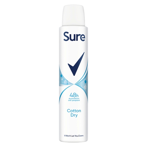 Sure Apa Cotton Dry Compressed 200ml pack shot