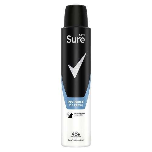 Sure Men Apa Invisible Ice Compressed 200ml pack shot