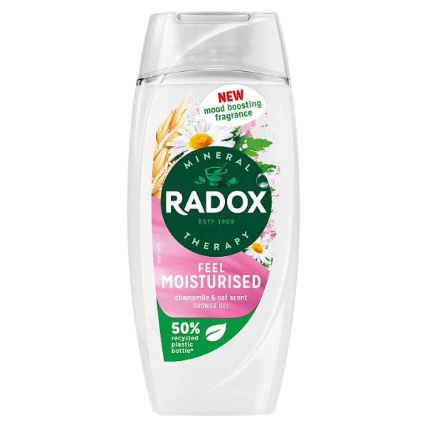 Radox Shower Gel Feel Moisturised 225ml pack shot