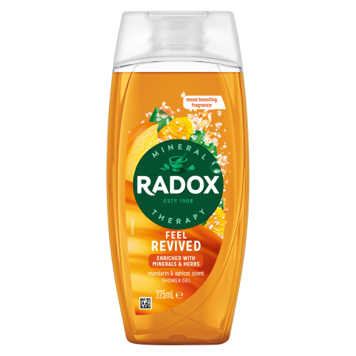 Radox Shower Gel Feel Revived 225ml pack shot