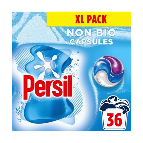 Persil 3 in 1 Non Bio Powder Caps 36W pack shot