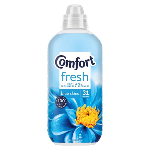 Comfort Fabic Conditioner Blue Skies 31s 930ml pack shot