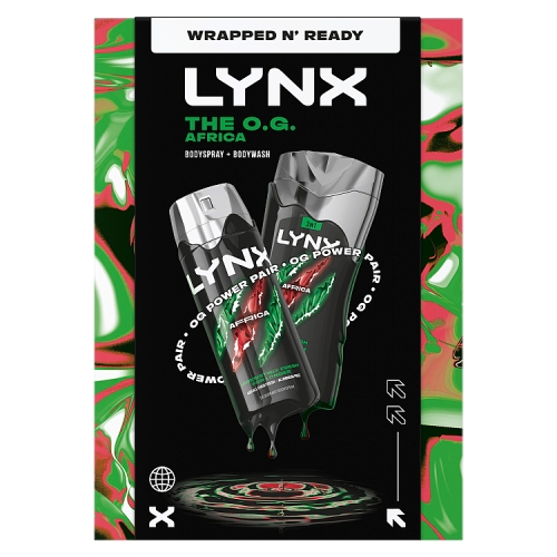 Lynx Africa Duo Gift Set 1s pack shot
