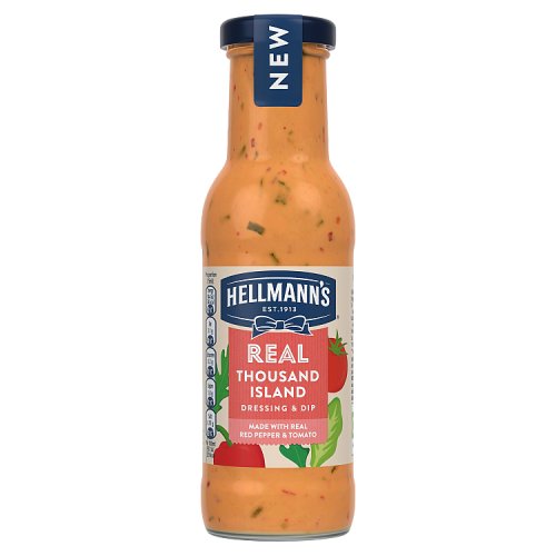 Hellmanns Thousand Island Salad Dressing & Dip 250ml pack shot