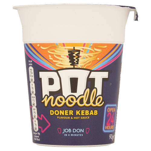 Pot Noodle Doner Kebab 90g pack shot