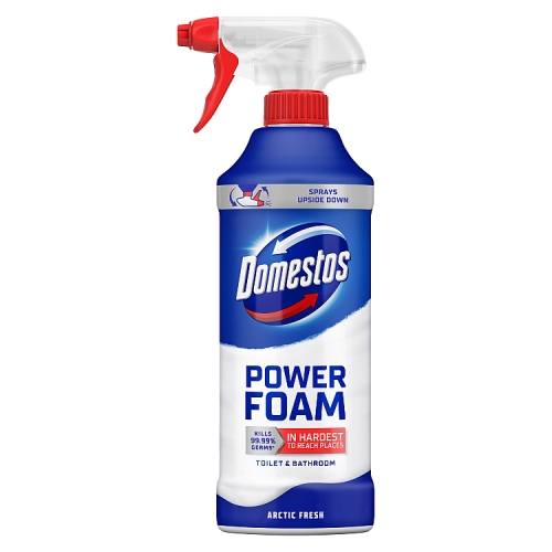 Domestos Power Foam Spray Arctic Fresh 450ml pack shot