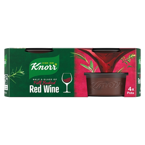 Knorr Stock Pot Red Wine 4pk (4 x 26g) pack shot
