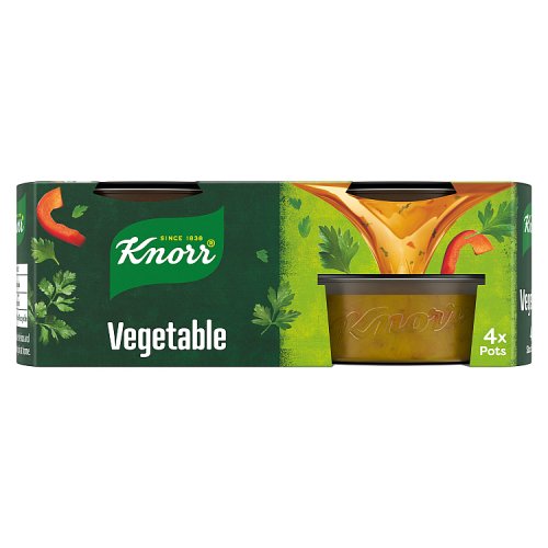 Knorr Stock Pot Vegetable 4pk (4 x 28g) pack shot