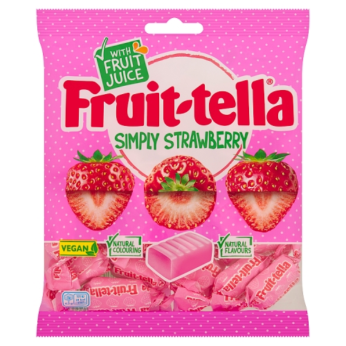 Fruitella Simply Strawberry 135g pack shot