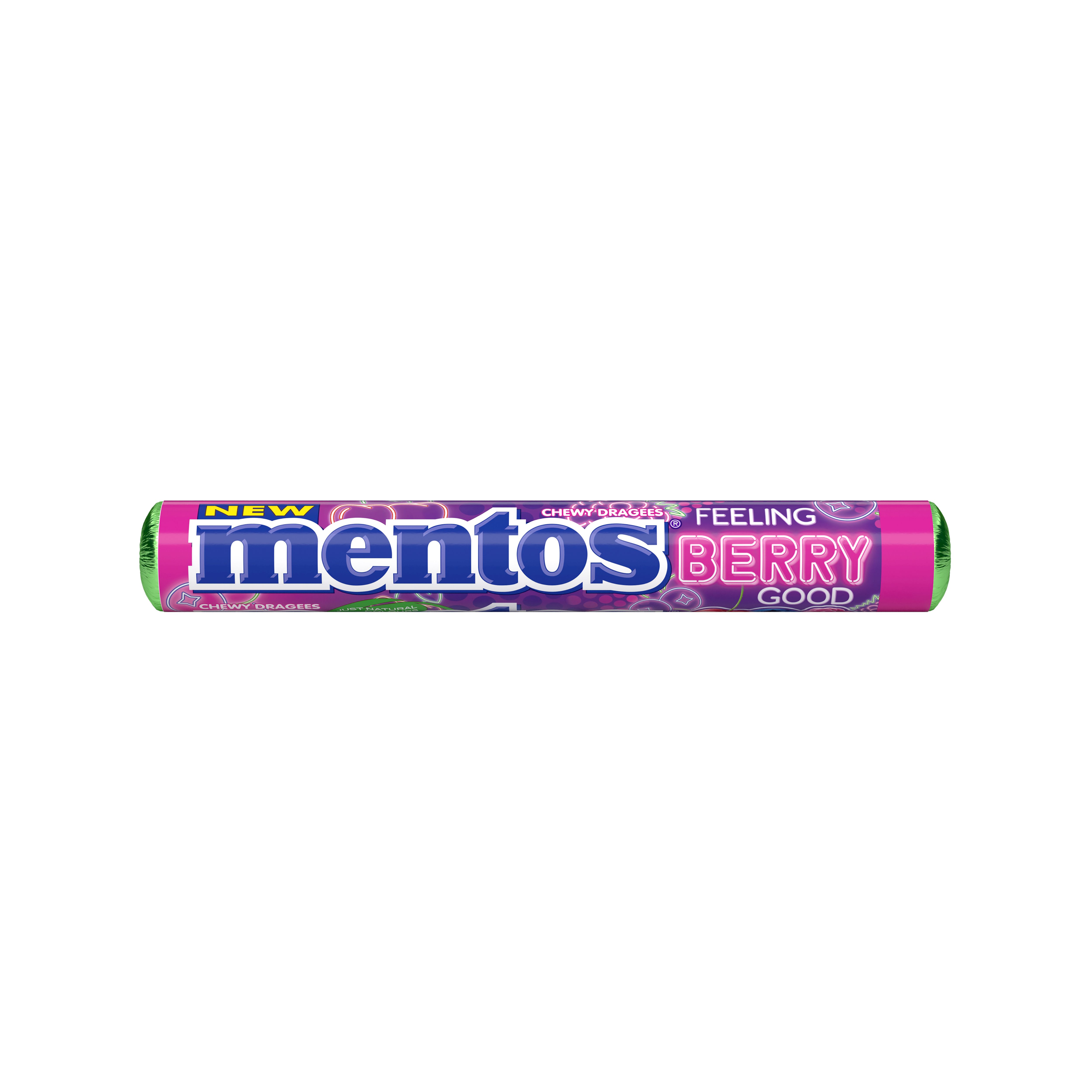 Mentos Feeling Berry Good Roll 40g pack shot