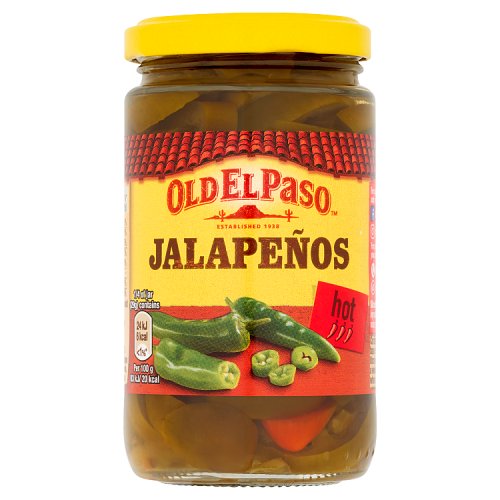 Old El Paso Tangy Jalapeno Hot 215g pack shot