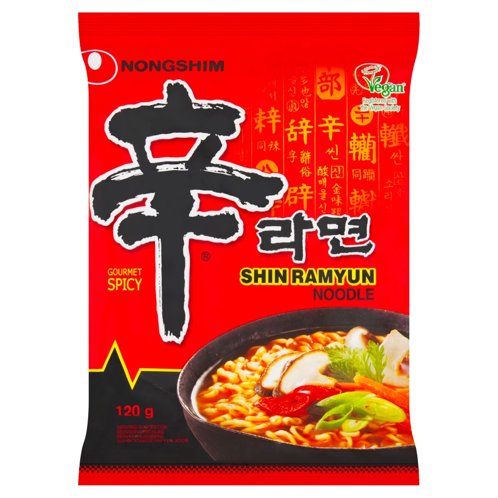 Nongshim Shin Ramyun 120g pack shot