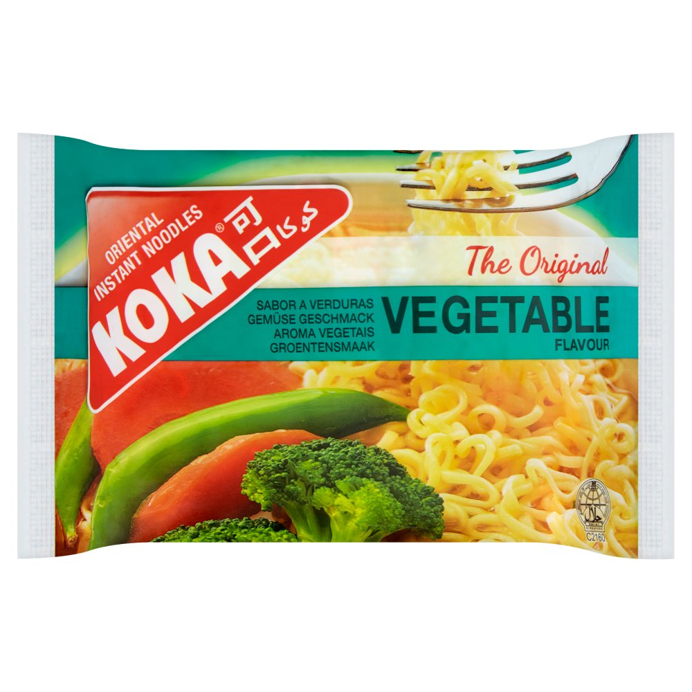 Koka Vegetable Instant Noodles 85g pack shot