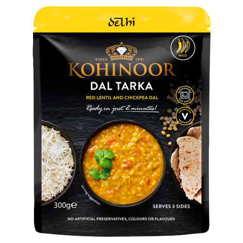 Kohinoor Dal Tarka 300g pack shot