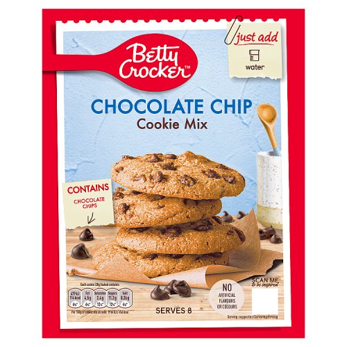 Betty Crocker Chocolate Chip Cookie Mix 200g pack shot