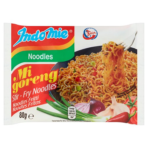 Indomie Instant Noodles Mi Goreng Original 5pk (5 x 80g) pack shot