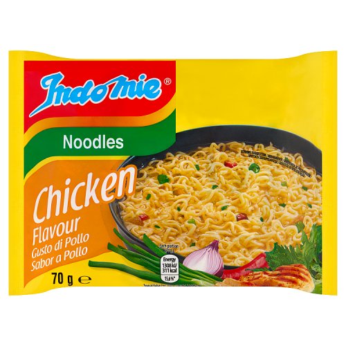 Indomie Instant Noodles Chicken Flavour 5pk (5 x 75g) pack shot