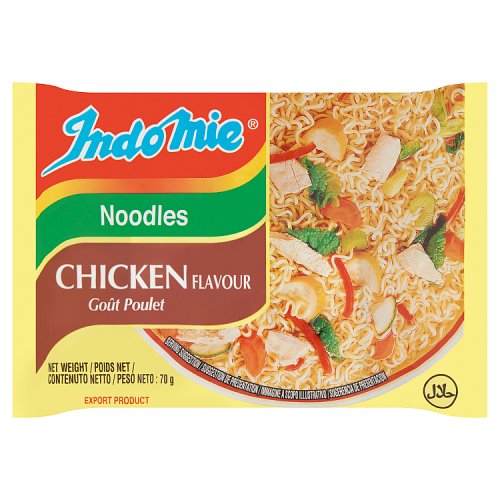 Indomie Instant Noodles Chicken Gout Poullet 5pk (5 x 75g) pack shot