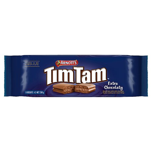 Tim Tam Extra Chocolaty 200g pack shot
