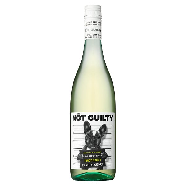 Mcguigan Not Guilty Pinot Grigio 0% 750ml pack shot