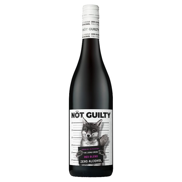 Mcguigan Not Guilty Red Blend 0% 750ml pack shot
