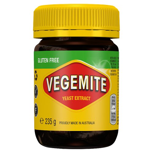 Vegemite Gluten Free Yeast Extract 235g pack shot