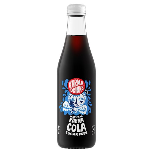 Karma Cola Sugar Free Bottles 300ml pack shot