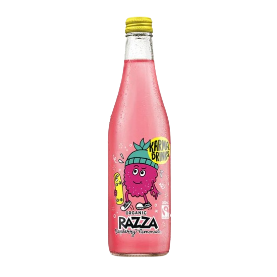 Karma Razza Raspberry Lemonade Bottles 300ml pack shot