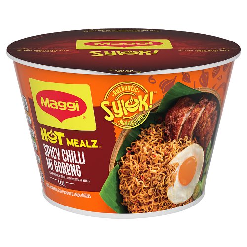 Maggi Hot Mealz Spicy Chilli Stir Fry Noodles 94g pack shot