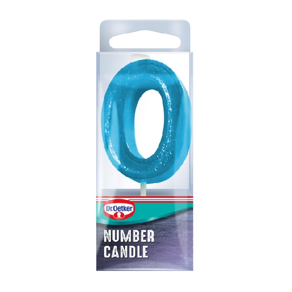 Dr Oetker 0 Number Candle 5g pack shot