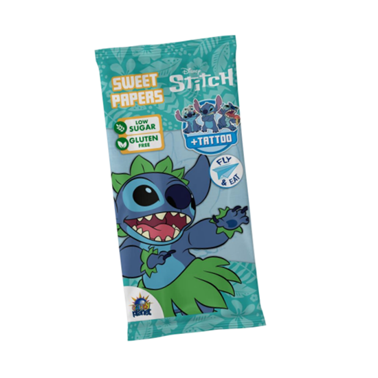 Stitch Eating Paper & Tattoo 8pk pack shot